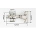 Cabinet Door Hinges  1pair